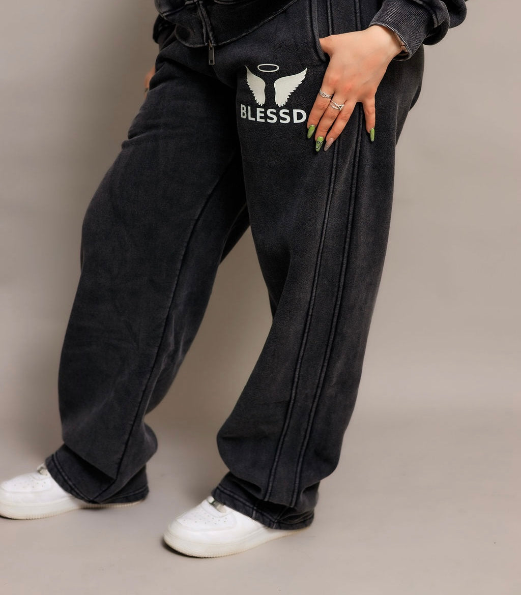 Washed Black Sweatpants